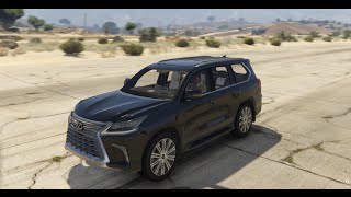 GTA V Mod Lexus LX 570 2016