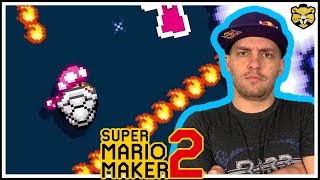 Super Mario Maker 2: My New Low Gravity Level!