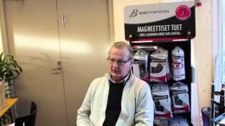 Leikkausarpien hoito    Magneettinen tyynynalusta   BS-Magneettituet.com