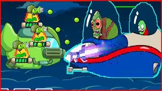 СРАЖЕНИЕ ПРОТИВ ГАРГАНТЮА В КОСМОСЕ  Зомби против Растений Plants vs zombies. для детей.