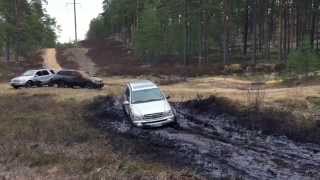 Mercedes ML, BMW X6, X5 off-road