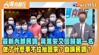 2022.04.29【台灣向前行 Part5】最新內部民調 蔣萬安又回歸第一名 做了什麼事才拉抬回來？自嗨民調？
