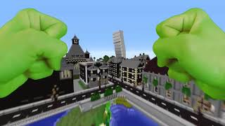 РЕАЛИСТИЧНЫЙ МАЙНКРАФТ СТИВ ПРЕВРАТИЛСЯ В ХАЛКА REALISTIC MINECRAFT STEVE turns into HULK