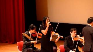 20140917台北國際會議中心演出-You raise me up 陳瑽演唱