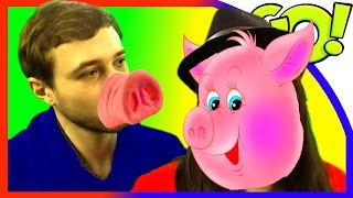 Реальный ЧЕЛЛЕНДЖ! Болтушка и Проходимец это  НАСТОЯЩИЕ СВИНКИ #218 Мультик ИГРА для детей