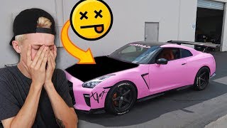 Starting The Rebuild on My Wrecked Nissan GTR