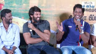 Arya - Vishal's Fun in 'Jeeva' Audio launch Function | Tamil The Hindu