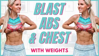 BLAST ABS and TONE CHEST - 2 In 1 Workout at Home