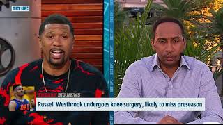 Jalen Rose and Stephen A. break down Russell Westbrook's knee surgery | Get Up! | ESPN