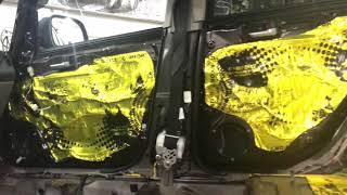 Suzuki SX4 шумоизоляция. Для полного эффекта тишины сделали полную звукоизоляцию внутреннего типа