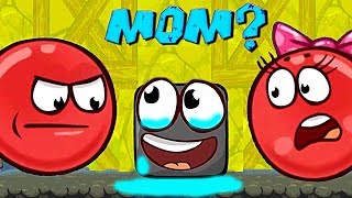 Несносный КРАСНЫЙ ШАР - Новый Смешной Мультик Игра   развивающий Шарик RED BALL 4 Volume 5