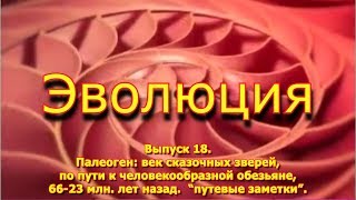 Палеоген: век сказочных зверей, по пути к человекообразной обезьяне. "Эволюция", вып.18