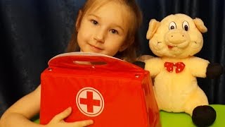 Набор доктора детский распаковка игрушки || Doctor Playsets Medical Carrycase c Юлей