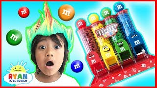 Learn Colors with M&M Candy and Ryan ToysReview
