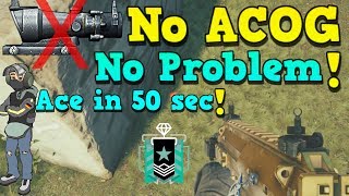 No ACOG No Problem : Diamond Console - Ranked Highlights - Rainbow Six Siege