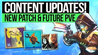 Destiny 2 News | PATCH DETAILS & FUTURE PvE MODE! - Armor Stat Changes, Grimoire & Mercury Sparrows!