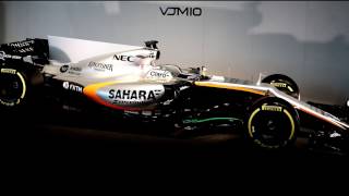 F1 Force India's 2017 New Car VJM10