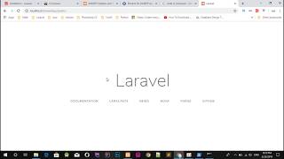 How to install Laravel 5.7 on xampp server localhost windows 10