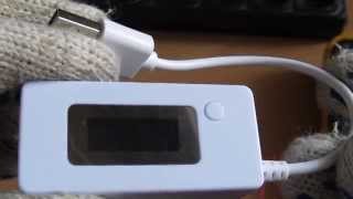 USB измеритель ёмкости аккумуляторов.
