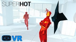 ОЧЕНЬ ОПАСНАЯ ТАКТИКА! ИГРАЕМ В ИГРУ SUPERHOT VR (htc vive))