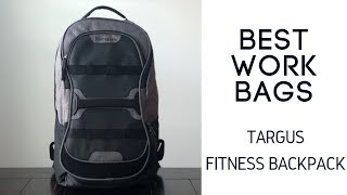 Best Work / Gym Bags: Targus Fitness Backpack Review