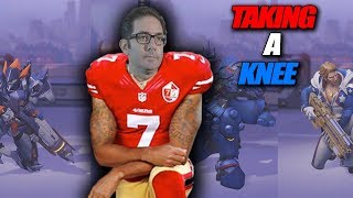 Taking a Knee in Overwatch (Trolling)