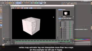 Vertex Map Animator Cinema 4D plugin (EN)