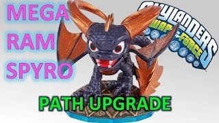 Skylanders Swap Force MEGA RAM SPYRO path upgrade guide
