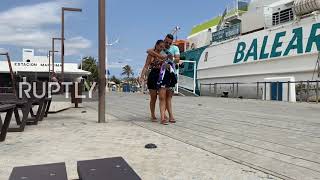 Spain: Two seriously injured after ferry runs aground near Ibiza