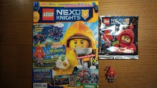 Обзор журнала Lego Nexo Knights #9 Мэйси / Lego Nexo Knights Magazine #9 Macy