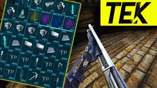 STEALING FULL TEK BASE | Ark Official PvP | A-TEAM