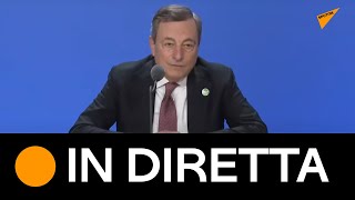 #COP26, conferenza stampa del Presidente Draghi