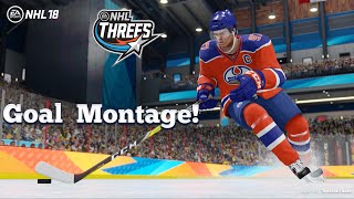 NHL 18 Goal Montage!