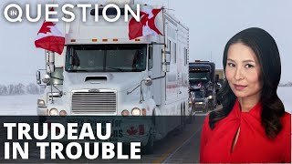 Truckers in Canada against Covid mandates, could leave stores empty