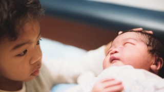 LIFE WITH A NEWBORN AND TODDLER