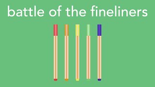 battle of the fineliners