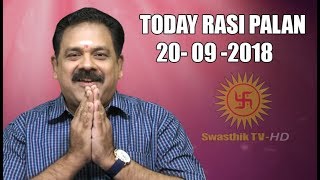 இன்றைய ராசி பலன் : 9444453693 / Today Palan முனைவர் பஞ்சநாதன் 20 Sep 2018 | DAILY ASTROLOGY