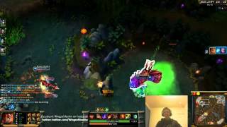 Wingsofdeath's Tiamat Pentakill on Shyvana