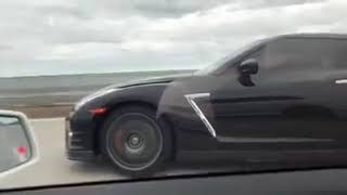 C63 AMG vs Nissan GTR