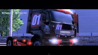 Euro Truck Simulator 2 - Man TGX , Renault Magnum , Renault Premium