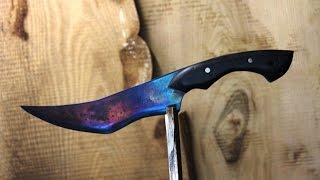 Knife Making - Blue Demon Knife