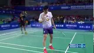 2014中国陵水挑战赛 蔡赟 傅海峰 VS 林丹 李宗伟 (2014 Exhibition Match Cai Yun/Fu Haifeng VS Lin Dan/Lee Chong Wei)