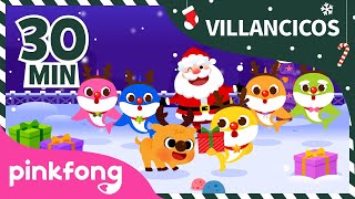 Tiburón Bebé de Nariz Roja y más villancicos navideños |+Recopilación |Pinkfong Canciones Infantiles