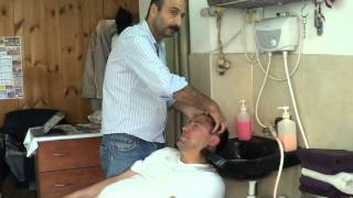 Israeli Head Massage Press CC button for Sub Titles