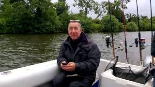 Predator fishing day on the Thames at Hampton Court