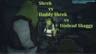 Resident Evil 2 Remake - Shrek vs Daddy Shrek vs Undead Shaggy  *read desc*