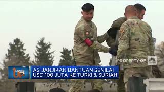 Menlu AS Kunjungi Korban Gempa di Turki & Suriah