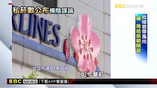 陰謀論？馬政府2次菸單傳「遭刪」 華航終公布