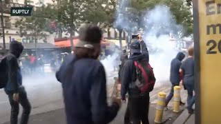 LIVE: Parisians protest on Bastille Day following Macron's COVID vaccination speech
