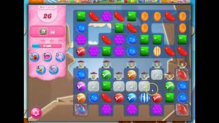 Candy Crush 2718 Audio Talkthrough, 54 Moves 0 Boosters